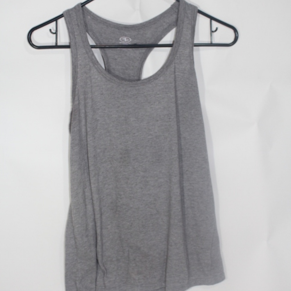 Athletic Works Womens Size M 12-14 Gray Tank Top